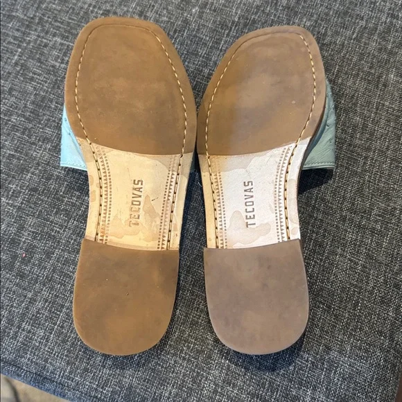 Tecovas Carmen Sandal Agave Ostrich - Picture 3 of 4